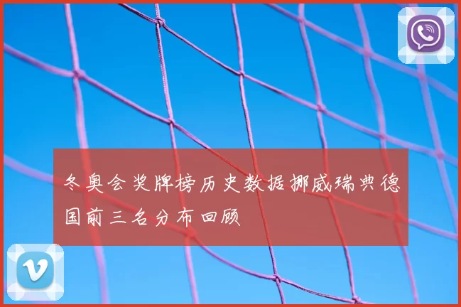 冬奥会奖牌榜历史数据挪威瑞典德国前三名分布回顾